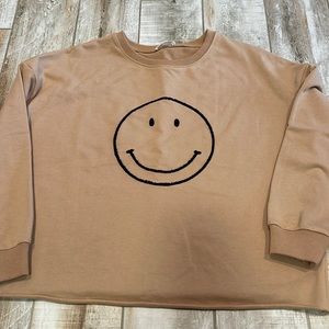 Smiley face sweatshirt
